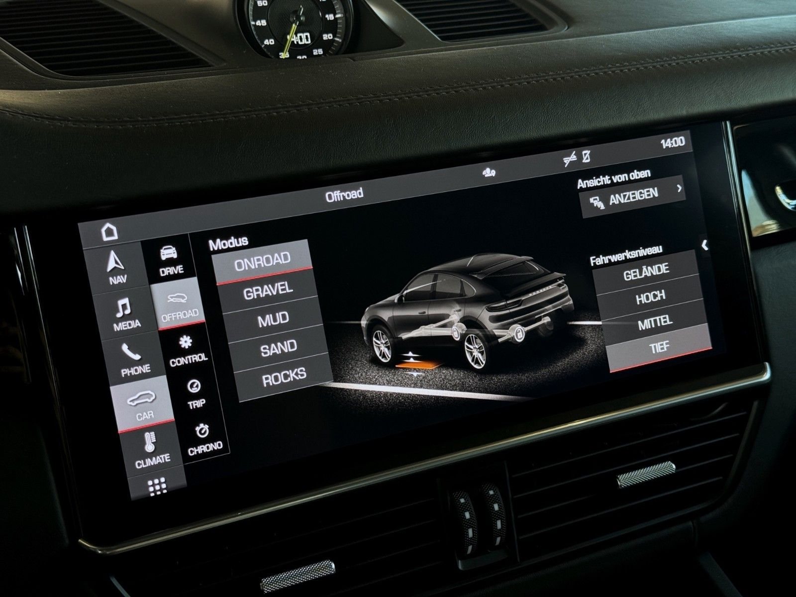 Porsche Cayenne Coupe · SPORT-CHRONO · PANO